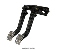 Load image into Gallery viewer, Wilwood Adjustable Tandem Dual Pedal Assembly Part #wil340-14361 for Brake and Clutch with 7.0:1 Ratio