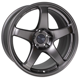 Enkei PF05 18x9.5 Inch Dark Silver Alloy Wheel with 5x114.3 Bolt Pattern and 38mm Offset