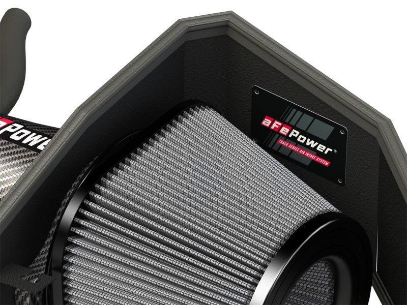 aFe POWER Magnum FORCE Carbon Fiber Stage 2 Pro Dry S CAI System for Dodge Challenger, Charger, Chrysler 300 SRT8 6.4L V8 (2011-2018)