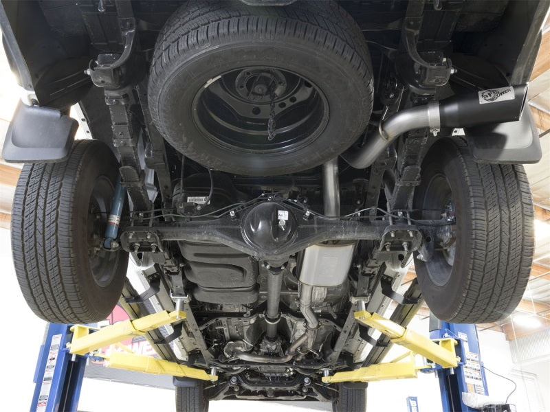 aFe MACH Force-Xp Cat-Back Exhaust System with Black Tip for Toyota Tacoma V6-3.5L (2016-2023)
