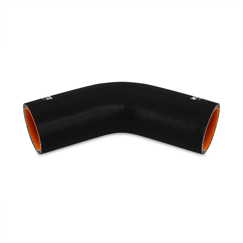 Mishimoto 3-inch 45 Degree Silicone Coupler - Black