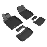 3D MAXpider KAGU Series All-Weather Floor Mats for Porsche Taycan (2020-2022) – Custom Fit, Black