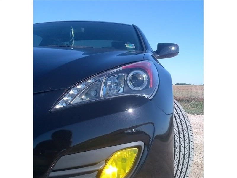 Spyder Hyundai Genesis 2010-2012 Projector Halogen Headlights with LED Halo DRL - Black | Part Number: SPY5034250