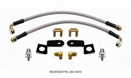 Wilwood Flexline Kit 14 Inch with 90 Degree M10-1.00 Fittings * Part Number Wil220-14073
