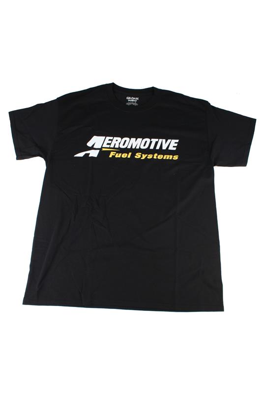 Aeromotive Banner - 32in x 92in Black and Red Fabric with Metal Eyelets