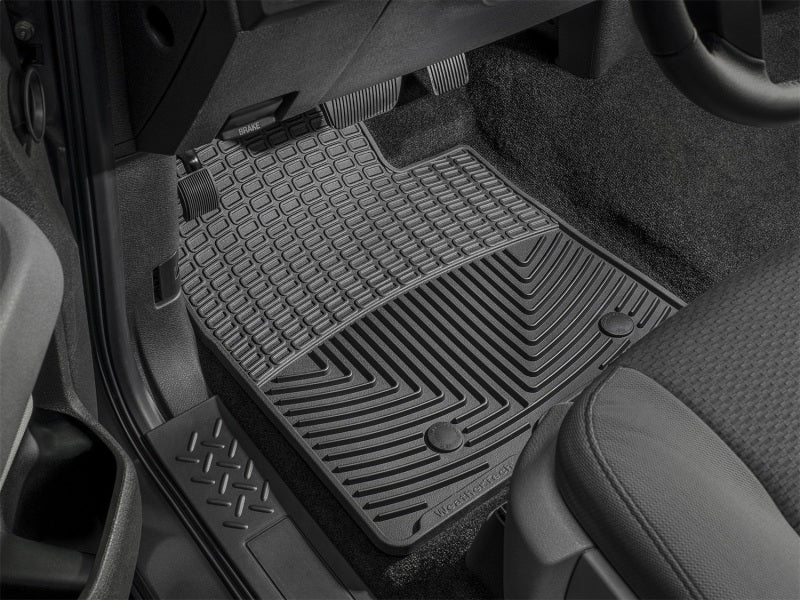 WeatherTech All-Weather Front Rubber Floor Mats for Ford Fiesta - Black, Part WETW240