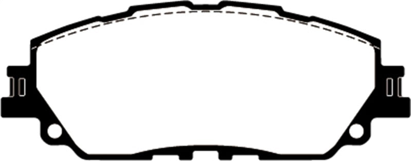 EBC Redstuff Ceramic Front Brake Pads for 2018-2018 Toyota Avalon and Camry, Part Number EBC DP32378C
