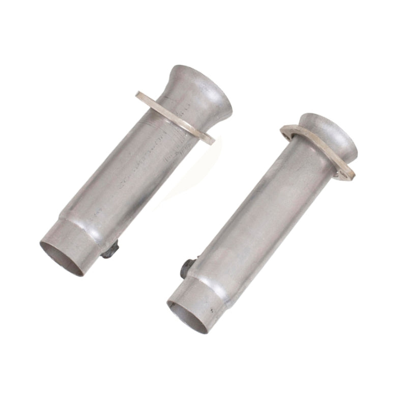BBK 2-3/4 Inch Universal Flared Exhaust Flow Tubes with High Flow Catalytic Converters for 2012-2013 Ram 1500