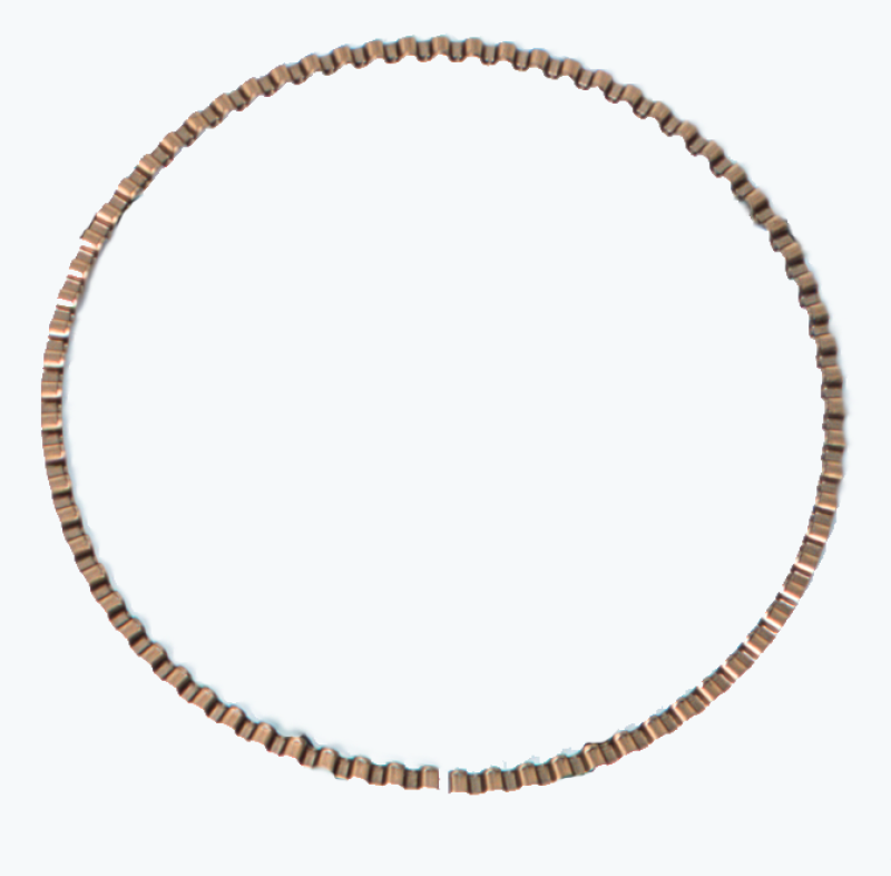 Mahle MS 4.165 inch 3.0mm Oil Ring Expanders - Standard Tension for 8-Cylinder Engines