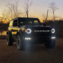 Load image into Gallery viewer, ORACLE Lighting 21-22 Ford Bronco Triple LED Fog Light Kit for Steel Bumper – White