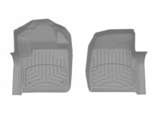 Load image into Gallery viewer, WeatherTech FloorLiner HP Front Floor Mats, Gray, for 2017-2019 Ford F-250 and F-350 Super Duty, Part WET4610541IM