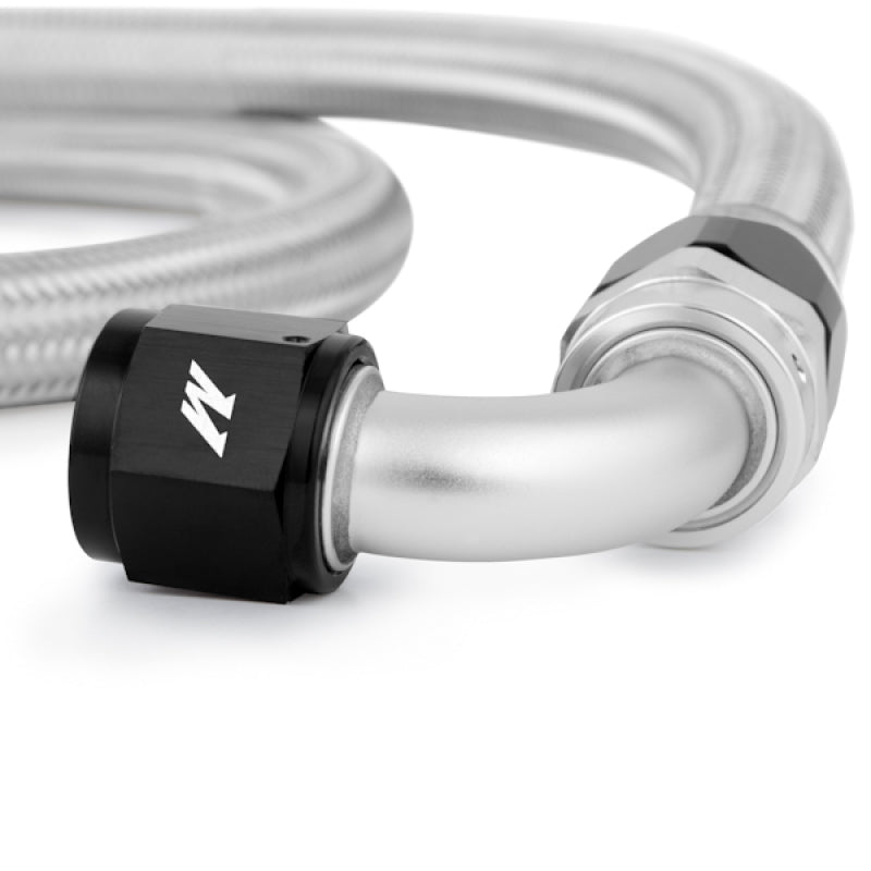 Mishimoto 5 ft Stainless Steel Braided Hose with -10AN Fittings for Automotive Performance