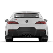 Load image into Gallery viewer, Rally Armor 23-24 Acura Integra Type S Black Mud Flap with White Logo (Part Number: ralMF129-UR-BLK-WH)