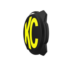 Load image into Gallery viewer, KC HiLiTES 6-inch Black Plastic Light Cover with Yellow Logo for Gravity Pro6 LED Lights