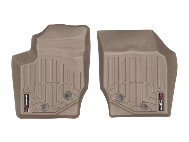 WeatherTech DigitalFit Front FloorLiner for 2004-2013 Volvo XC90 in Tan