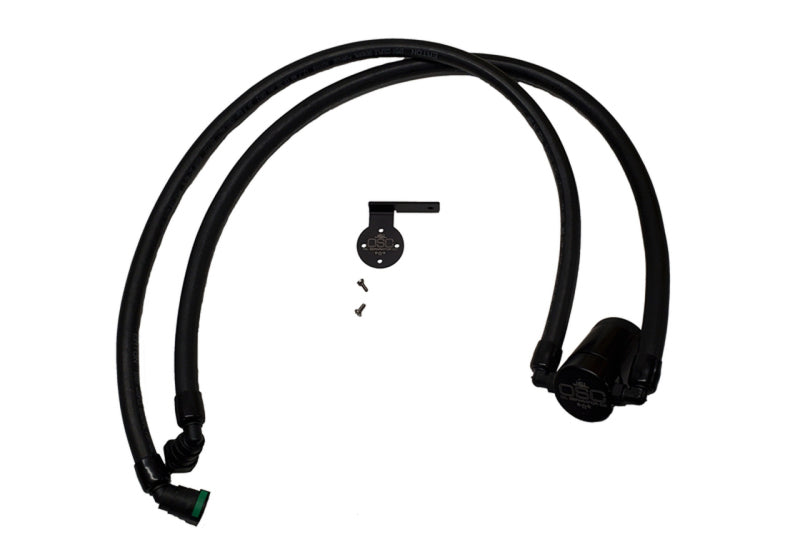 J&L JLT3028P-B 3.0 Oil Separator, Passenger Side, Black Anodized for 2021-2026 Ford F-150 3.5L PowerBoost