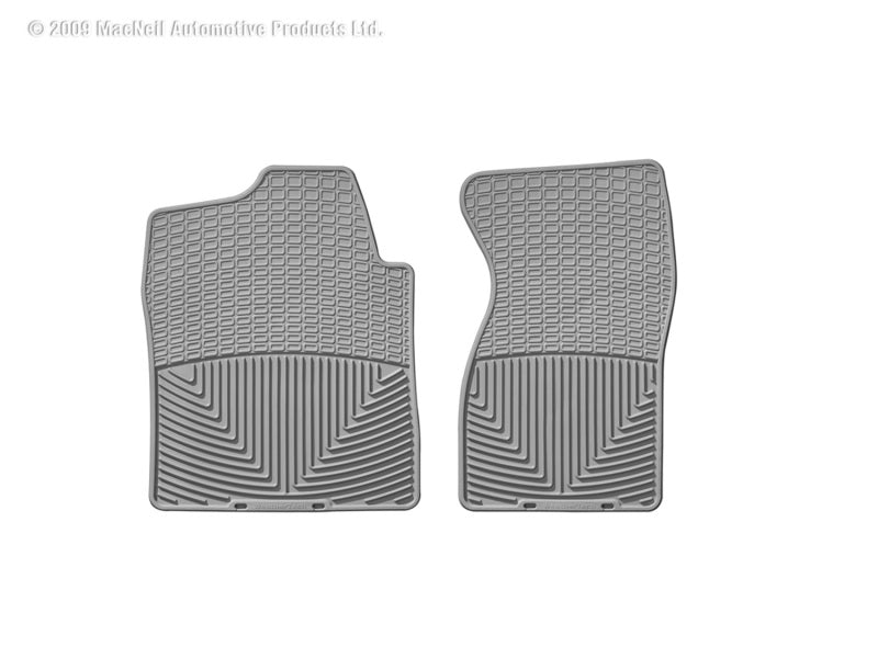 WeatherTech All-Weather Front Floor Mats for Chevrolet Avalanche and Suburban in Gray (Part WETW26GR)