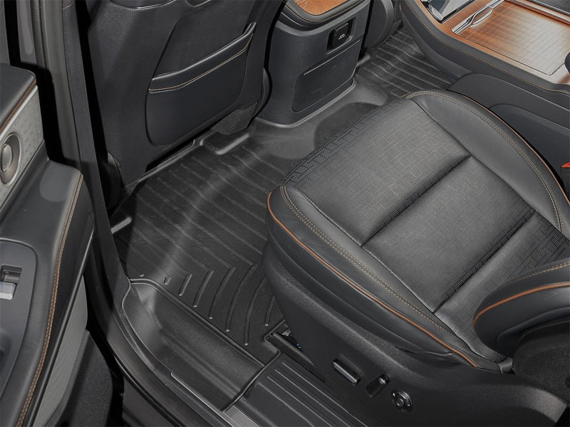 WeatherTech WET4419485 DigitalFit Rear FloorLiner for 2025-2026 Lincoln Navigator, 2-Piece Black