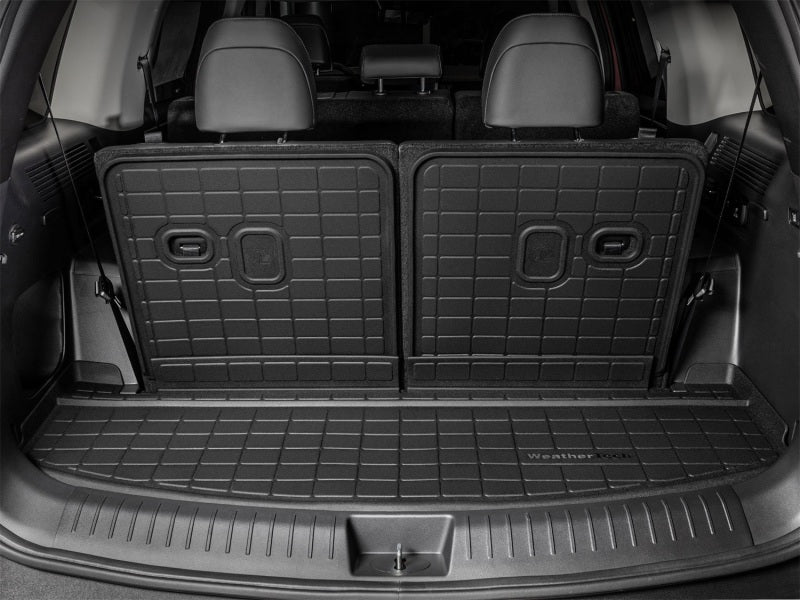 WeatherTech SeatBack Cargo Liner HP wet401852IM for 2024-2025 Hyundai Santa Fe and Santa Fe Hybrid, Black