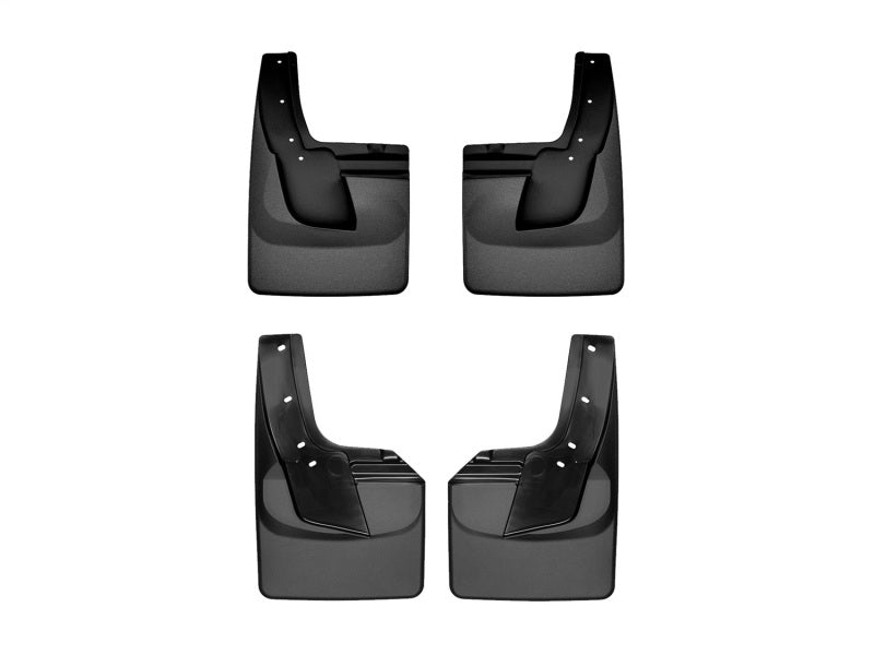 WeatherTech DigitalFit No-Drill MudFlaps for Dodge RAM 1500 (2013-2024) * Black