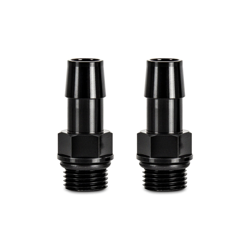 Mishimoto M16x1.5 to 1/2-Inch Hose Barb Aluminum Fittings (Pack of 2)