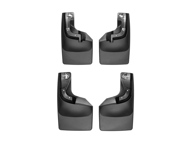 WeatherTech DigitalFit No-Drill MudFlaps for 2017-2022 Ford F-250 and F-350 Super Duty * Black