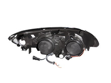 Load image into Gallery viewer, ANZO 2004-2005 Honda Civic Projector Headlights with Halo and Black Housing