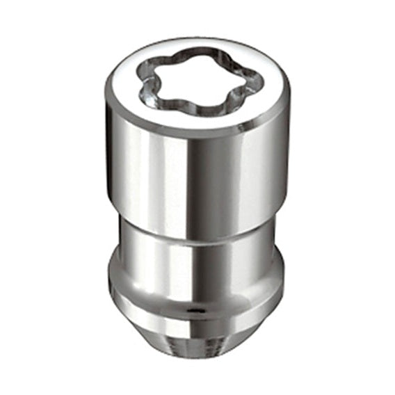 McGard Chrome Cone Seat Wheel Lock Nut Set - 4 Pieces, 7/16-20 Thread, 1.46 inch Length