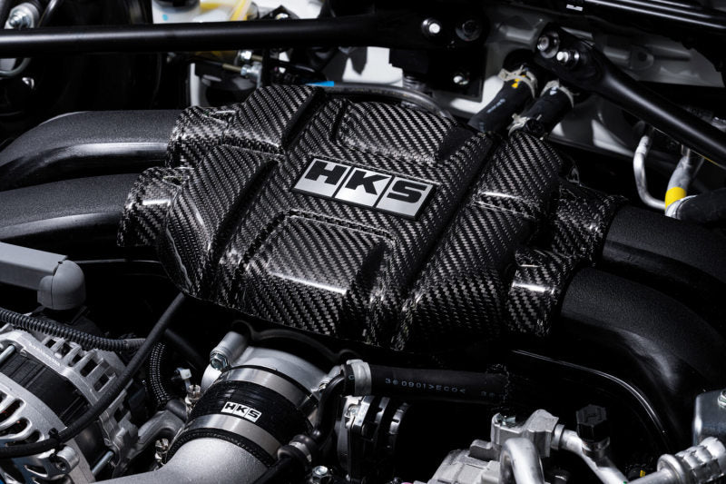 HKS DryCarbon Engine Cover for Subaru GR86 and Toyota BRZ – Part Number hks70026-AT008