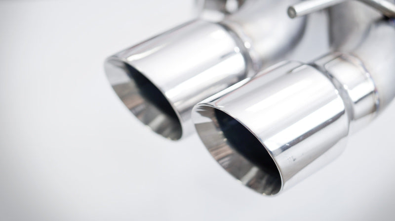 Stainless Works 2016-2019 Cadillac CTS-V Sedan Catback Exhaust System with Dual-Mode Turbo Mufflers and Resonated X-Pipe
