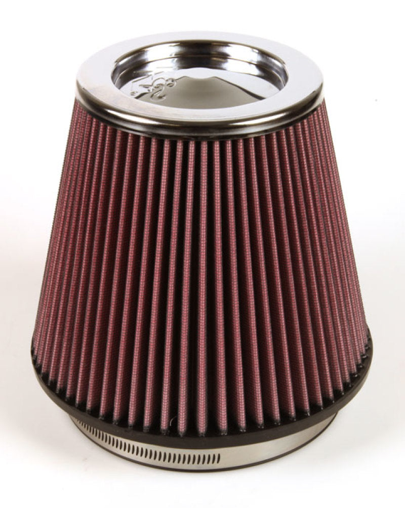 K&N Engineering Round Tapered Universal Air Filter * 6 Inch Flange, 7.5 Inch Base OD, 5 Inch Top OD, 6.5 Inch Height