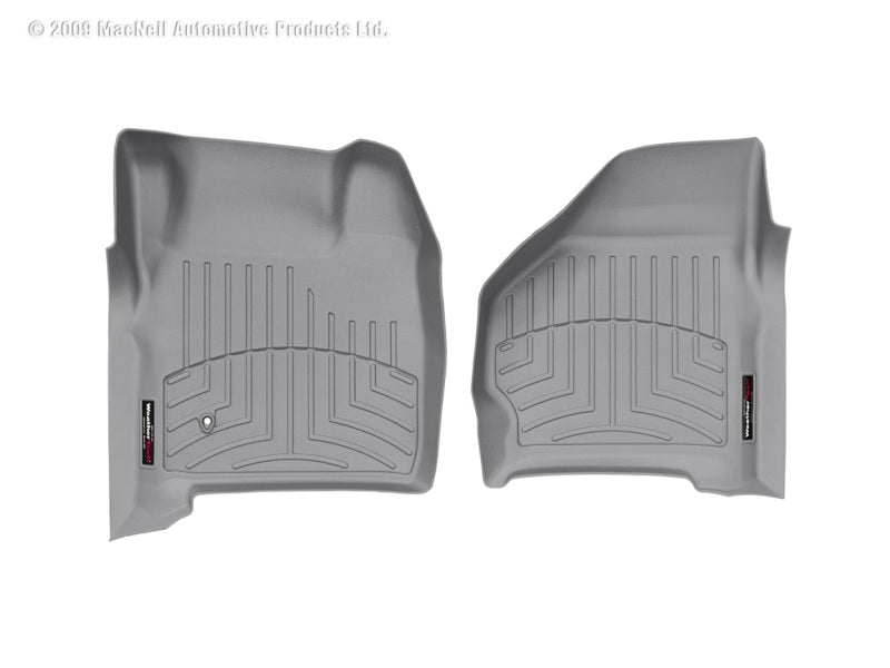 WeatherTech DigitalFit Front FloorLiner for 2006-2007 Ford F-250 and F-350 Super Duty Crew Cab in Gray