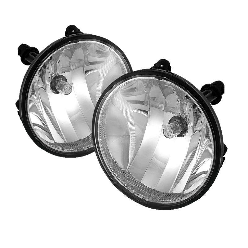 Spyder GMC Acaidia and Chevy Avalanche Fog Lights by Spyder Part Number SPY5038357 - Clear OE Style Replacement Pair