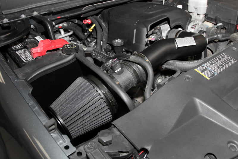 K&N Engineering 71-3058 Black Performance Cold Air Intake Kit for Chevy Silverado and GMC Yukon 4.8L/5.3L V8
