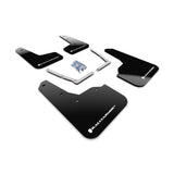Rally Armor UR Series Mud Flaps for 2016-2017 Honda Civic - Black with White Logo