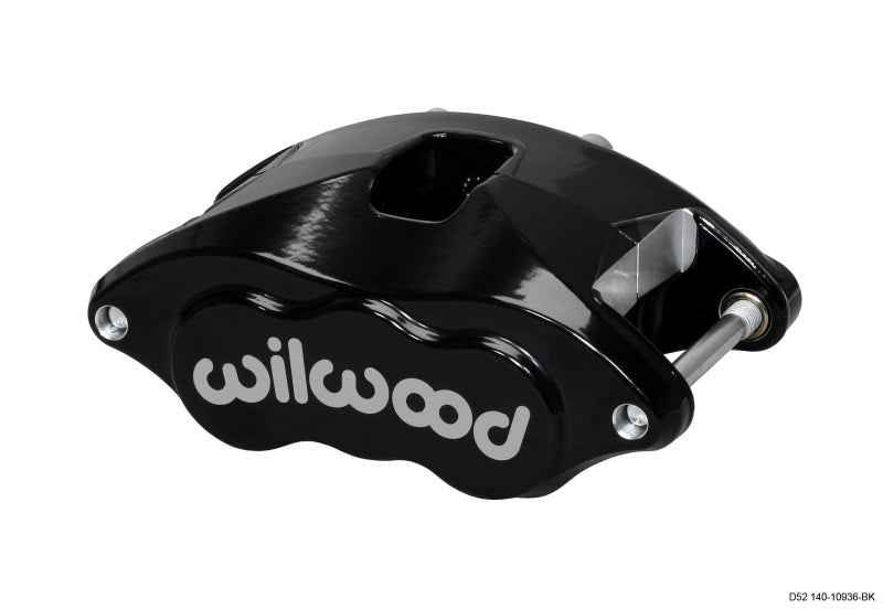 Wilwood D52 Black Powder Coated 2-Piston Brake Caliper for GM Vehicles