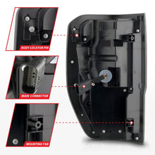 Load image into Gallery viewer, ANZO 19-22 Ford Ranger Full LED Tail Light Assembly with Lightbar and Sequential Signal, Black Housing and Smoke Lens