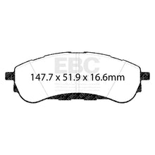 Load image into Gallery viewer, EBC Yellowstuff Rear Brake Pads for Ford Ranger 2019-2022 * High-Performance Street and Track Use