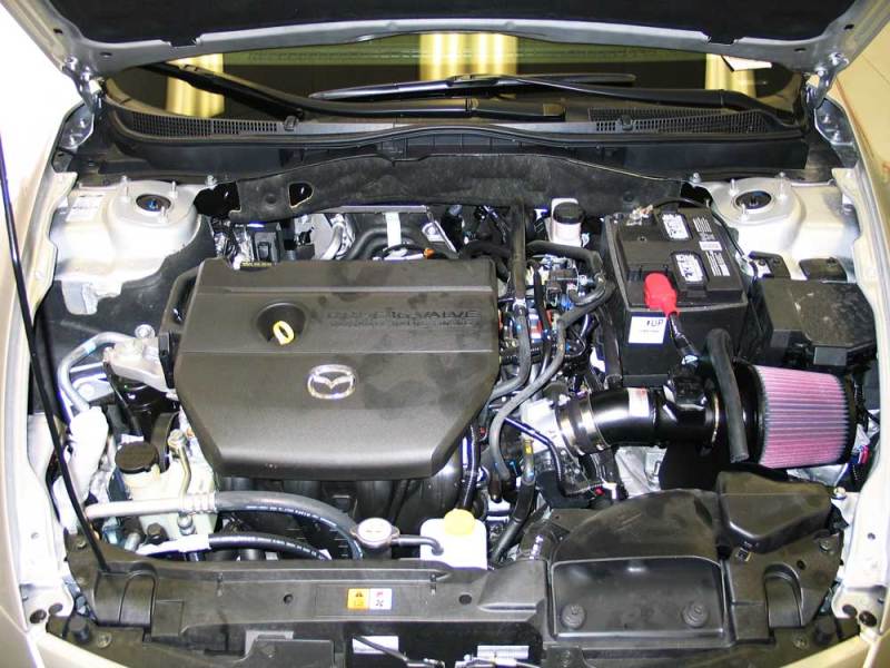 K&N 09 Mazda 6 L4-2.5L Typhoon Cold Air Intake System Part # knn69-6028TTK