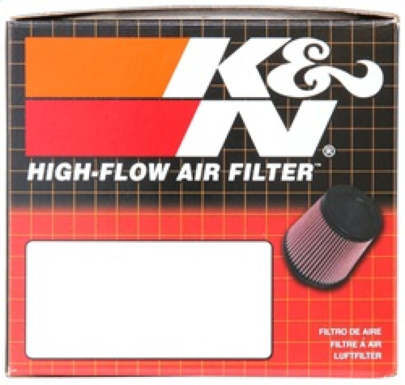 K&N Engineering Universal Rubber Air Filter with 2 1/4 inch Flange * 4 inch Height, 3 1/2 inch OD