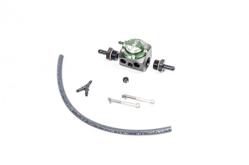 Radium Engineering FPD-R Inline Barb Fitting with Fuel Pulse Damper for 5/16 Inch Hose