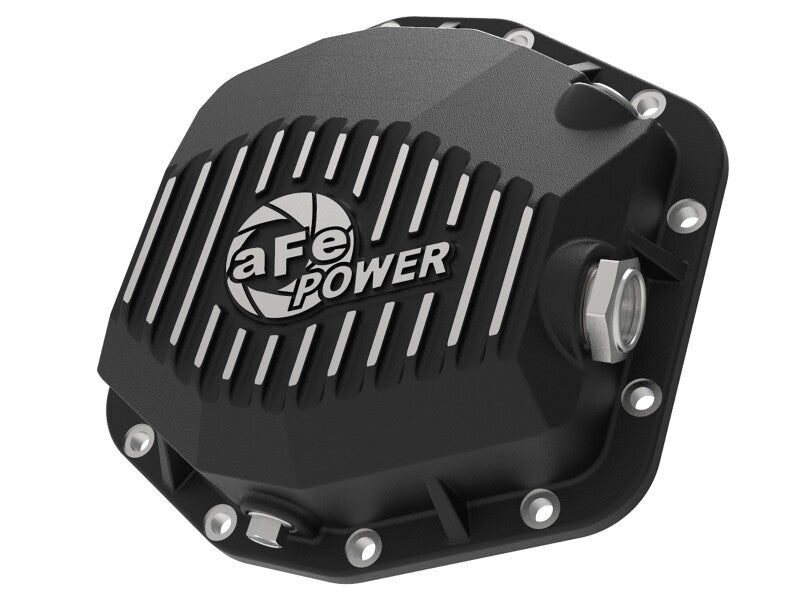 aFe Power 2021-2023 Ford Bronco Rear Differential Cover with Machined Fins - Black Street Series Part #AFE46-71290B