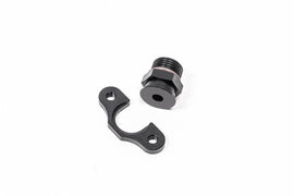 Radium Engineering FPR Adapter - 8AN ORB - 7mm Bore - 39mm Spacing - M6 Thread