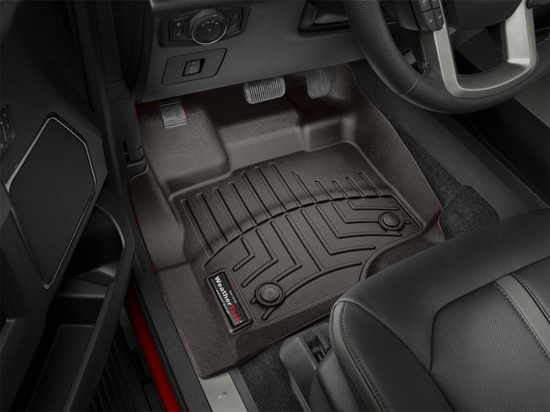 WeatherTech DigitalFit Front FloorLiner for 2015-2018 Ford F-150 in Cocoa * Precision Interior Protection