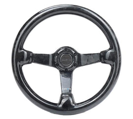 NRG Forged Carbon Fiber Steering Wheel (350mm / 3in. Deep) - Model nrgST-036FC