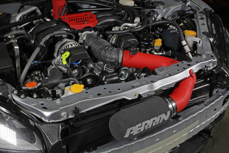 Perrin Performance Red Cold Air Intake for 2022-2025 Subaru BRZ and Toyota GR86 - Part PSP-INT-335RD
