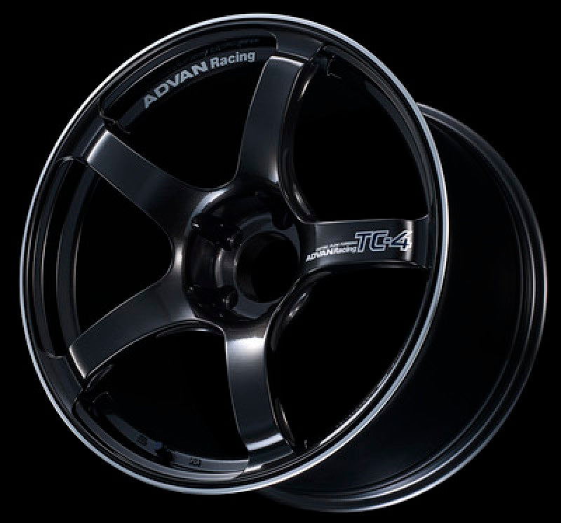 Advan TC4 17x7.5 Inch +40 Offset Black Gunmetallic 4x100 Wheel * Part No. avnYAD7F40ABGR
