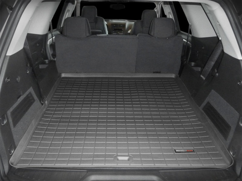 WeatherTech WET40410 08+ GMC Acadia Cargo Liner, Black, Behind 2nd Row Seating