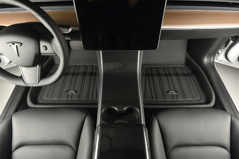 3D MAXpider Elitect Floor and Cargo Liners for Tesla Model Y (2021-2024), Black, 6-Piece Set
