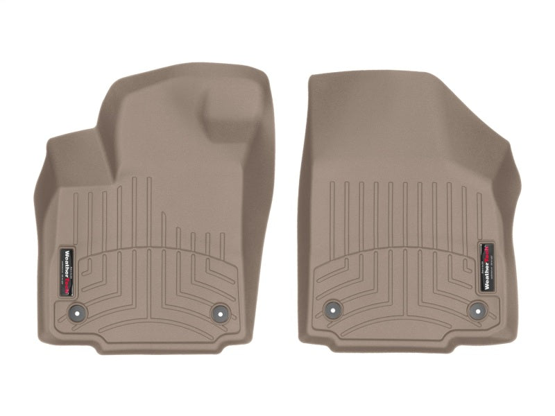 WeatherTech DigitalFit Front FloorLiner for 2017-2019 Honda CR-V in Tan, Part Number WET4511101